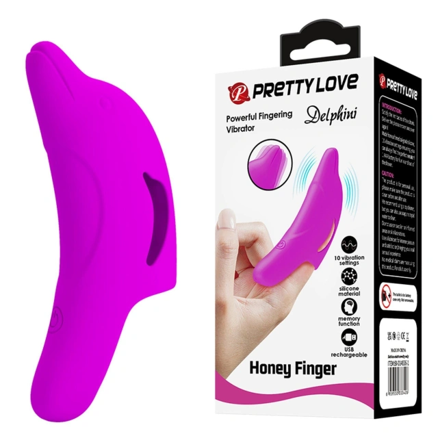 Stymulator Łechtaczki Delphini Pretty Love | 100% ORYGINAŁ| DYSKRETNA PRZESYŁKA